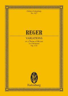 Variationen + Fuge Op 132 Ueber Ein Thema von Mozart