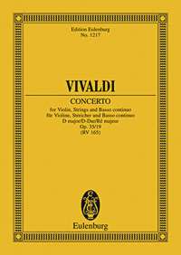 Concerto D - Dur Op 35/19 Rv 212a Pv 165