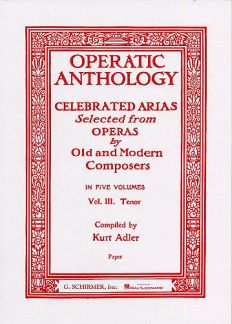 Operatic Anthology 3 - Celebrated Arias