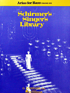Arias 1 (schirmers Singers Library)