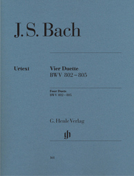 4 Duette BWV 802-805