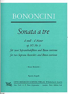 Sonate A Tre Op 6/9