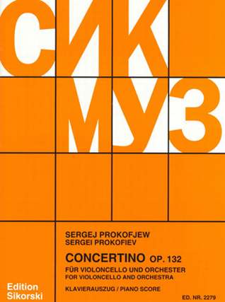 Concertino G - Moll Op 132