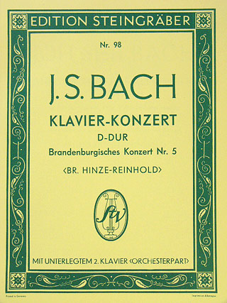 Brandenburgisches Konzert 5 D - Dur BWV 1050