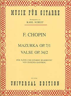 Mazurka B - Dur Op 7/1 + Valse A - Moll Op 34/2