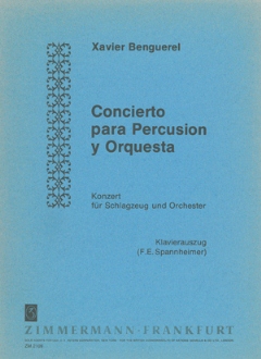 Concierto Para Percusion Y Orchesta