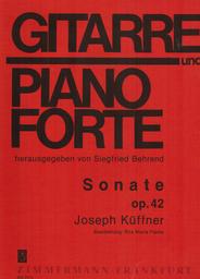 Sonate Op 42
