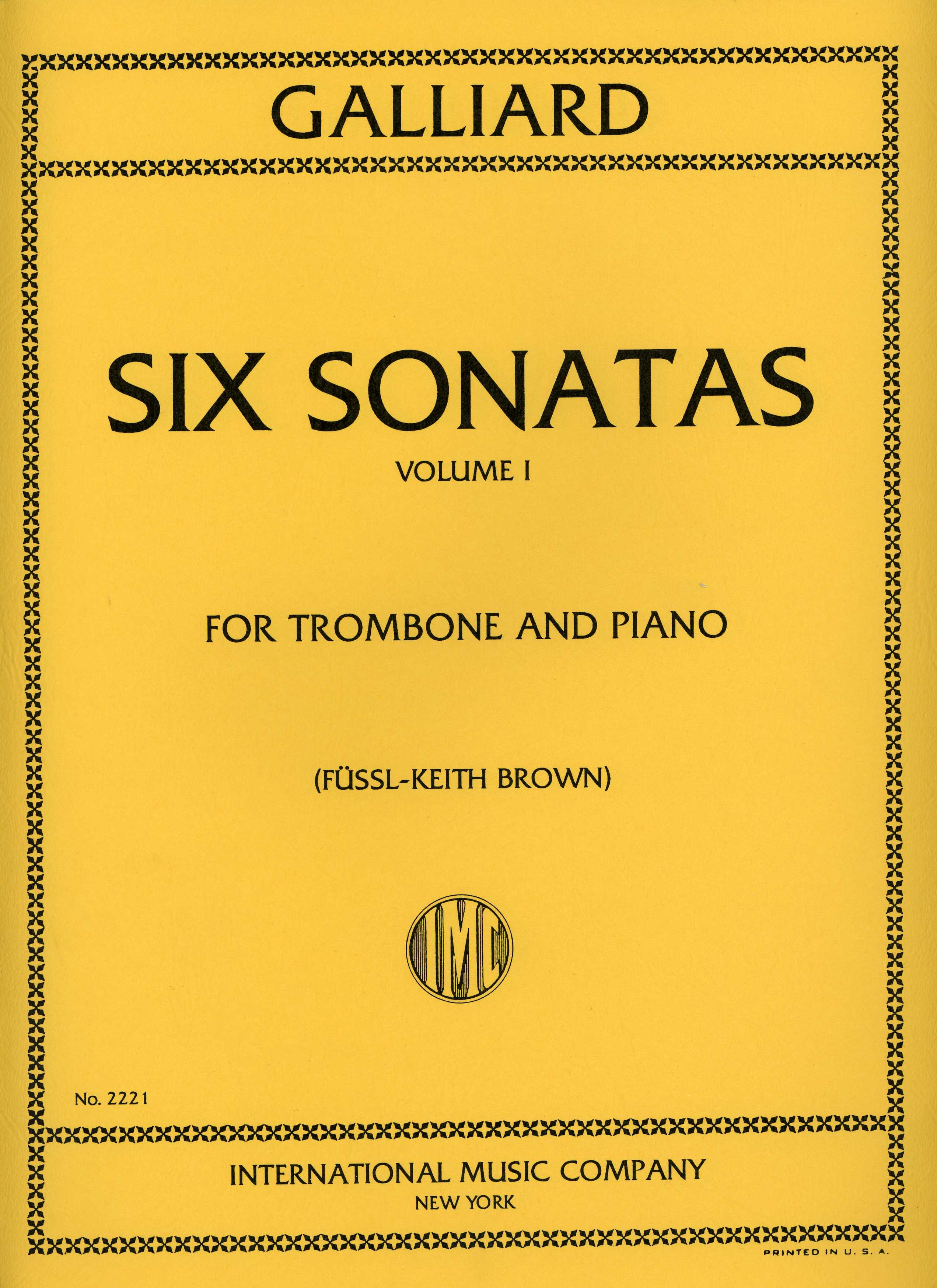6 Sonaten 1