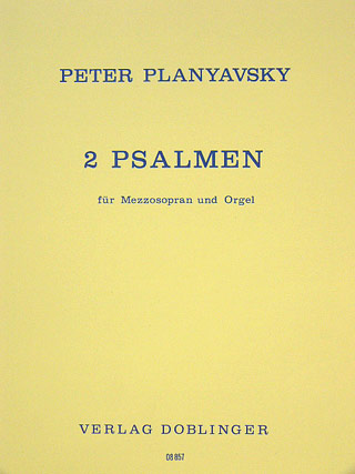 2 Psalmen Fuer Mezzosopran + Orgel