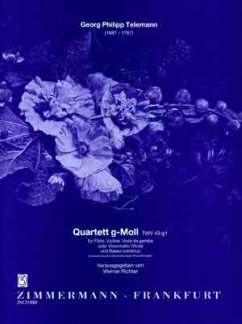 Quartett G - Moll  Twv 43:g1