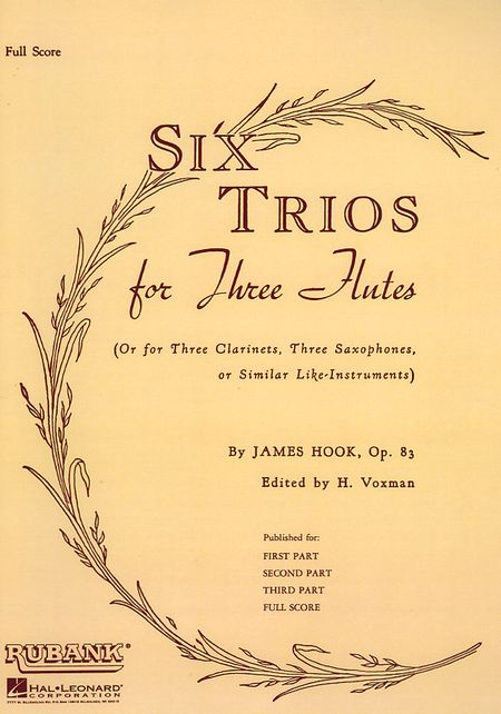 6 Trios Op 83