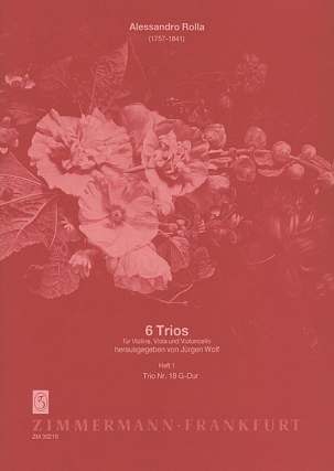 6 Trios 1 (trio 18 G - Dur)