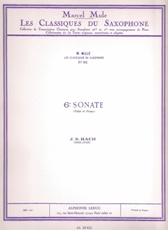 Sonate 6 E - Dur