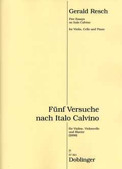 5 Versuche Ueber Italo Calvino