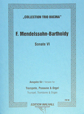 Sonate 6 - Original Fuer Orgel