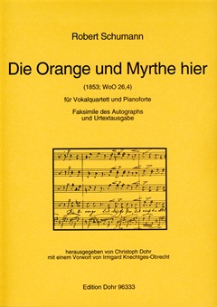 Die Orange Und Myrthe Hier - 1853 Woo 26/4