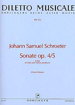 Sonate G - Dur Op 4/5