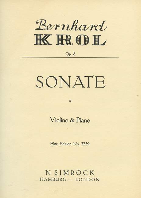 Sonate Op 8