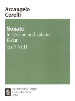 Sonate E - Dur Op 5/11