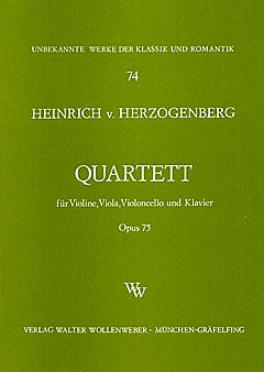 Quartett Op 75 (klavierquartett)