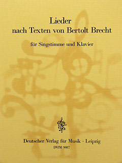 Lieder Nach Texten Von Bertolt Brecht
