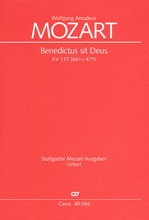 Benedictus Sit Deus Pater Kv 117