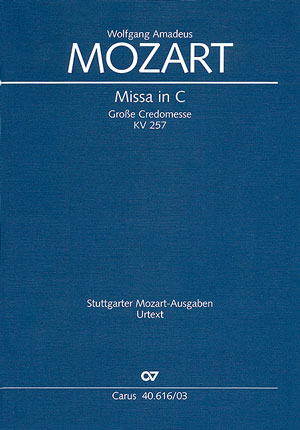 Missa C - Dur KV 257 (Credomesse)