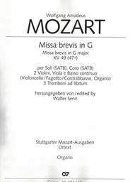 Missa Brevis G - Dur Kv 49 (47d)