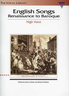English Songs - Renaissance To Baroque