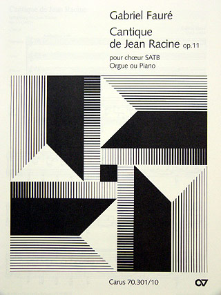 Cantique De Jean Racine Op 11