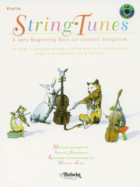 String Tunes - A Very Beginning Solo Or Unisono Songbook