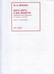 Batti Batti O Bel Masetto (don Giovanni)