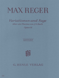 Variationen und Fuge Op 81 über ein Thema von Joh. Seb. Bach Op. 81