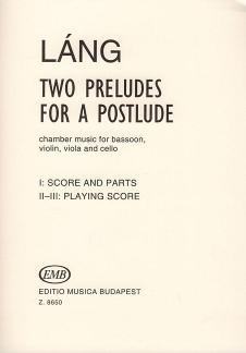 2 Preludes For A Postlude