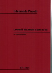 Levommi Il Mio Pensier (3 Sonetti Del Petrarca 3)