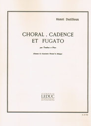 Choral Cadence + Fugato
