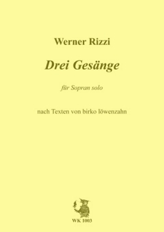 3 Gesaenge Nach Texten Von Birko Loewenzahn