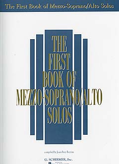 First Book Of Mezzosoprano / Alto Solos 1