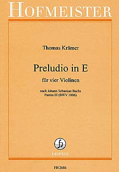 Preludio E - Dur nach Partita 3 BWV 1006