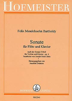 Sonate F - Moll Op 4