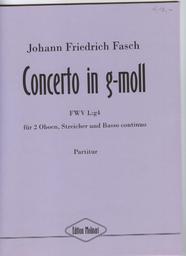 Konzert G - Moll Fwv L:g 4