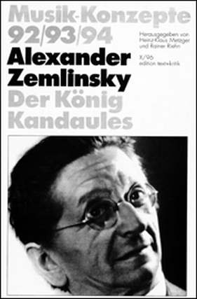 Musik Konzepte 92/93/94 - Alexander Zemlinsky