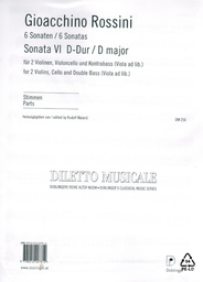 Sonate 6 D - Dur (6 Sonaten)