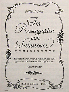 Im Rosengarten Von Sanssouci - Reminiscenz