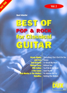 Best Of Pop + Rock For Classical Guitar 2