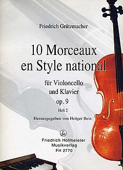 10 Morceaux En Style National Op 9/2