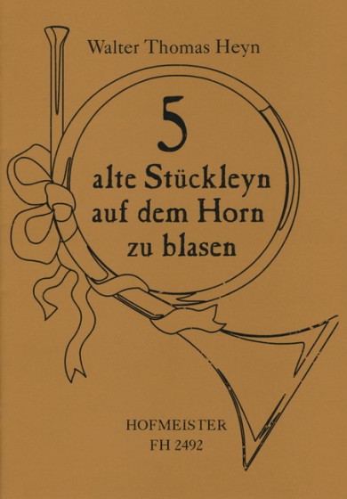 5 Alte Stuecklein Auf Dem Horn