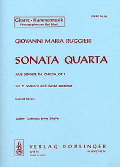 Sonata Quarta F - Dur Op 3