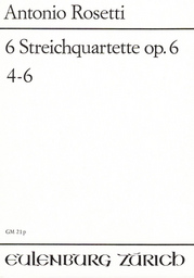 6 Quartette 2 Op 6 (4-6)