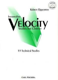Intermediate Velocity Studies For Clarinet
